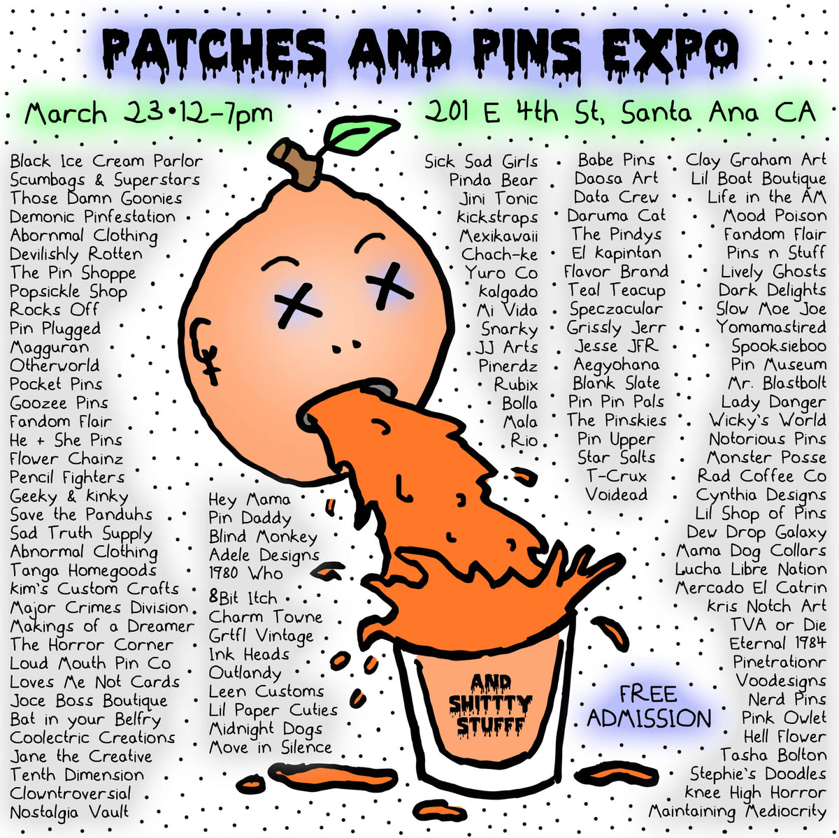 MARCH 23, 2019 // PATCHES & PINS EXPO