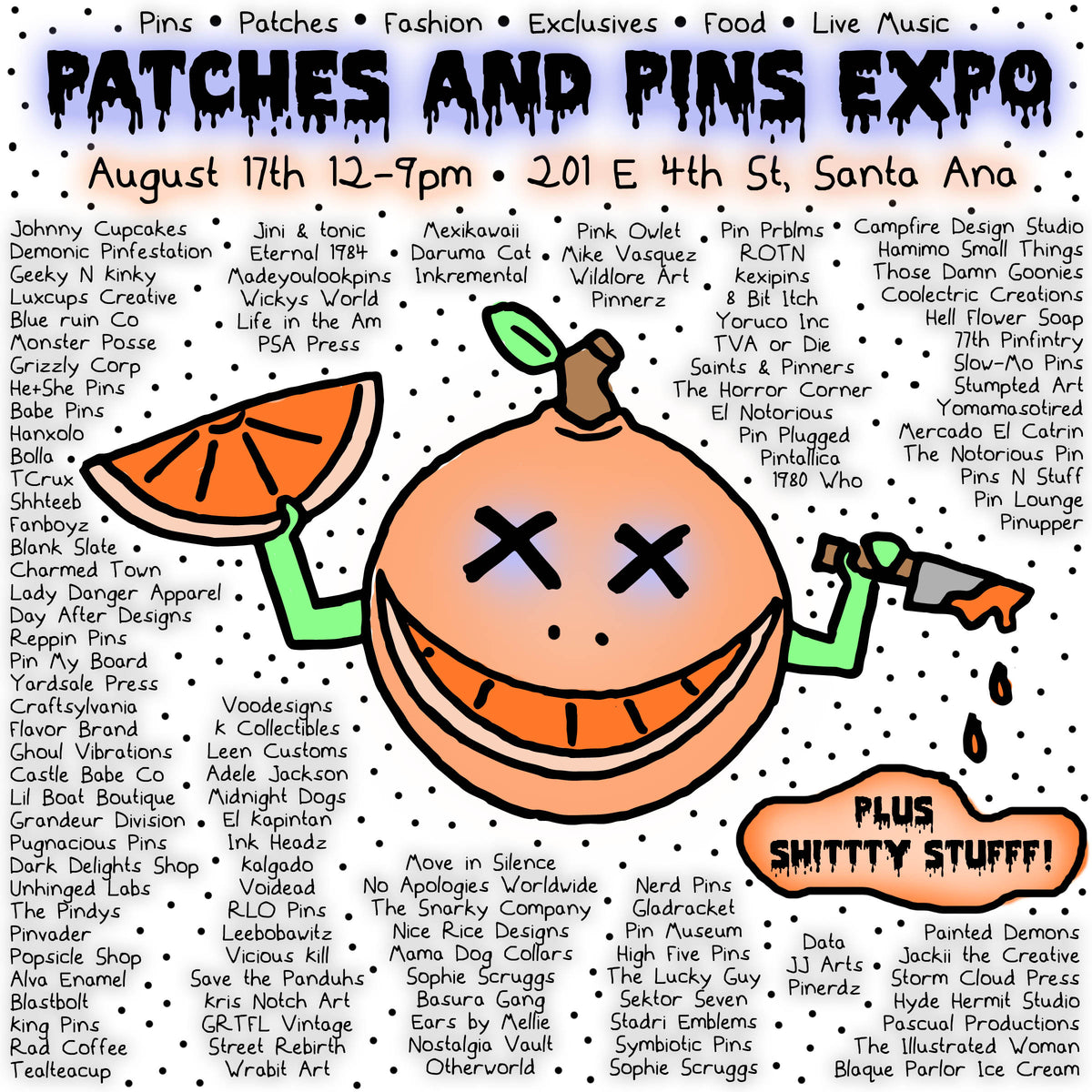 AUGUST 17, 2019 // PATCHES & PINS EXPO
