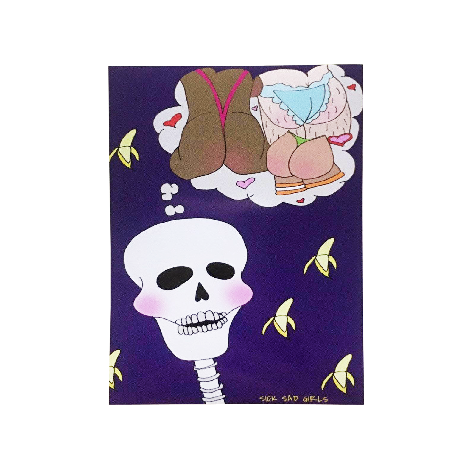 Bone Dreams Sticker