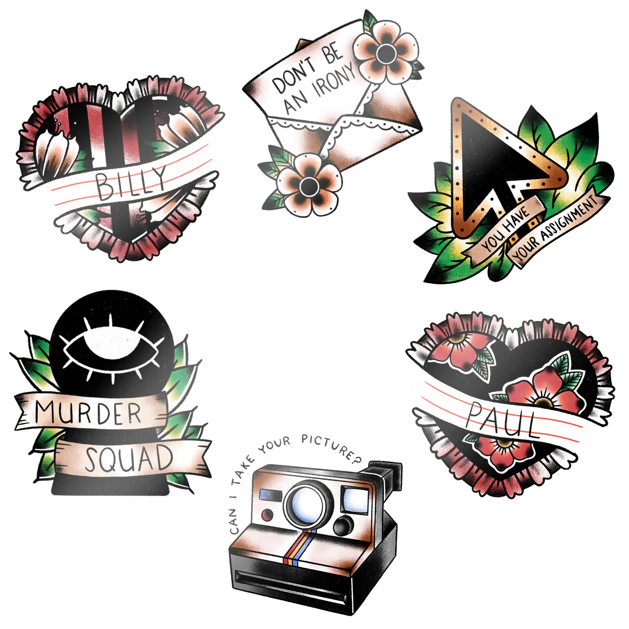 Murder Squad Sticker Pack