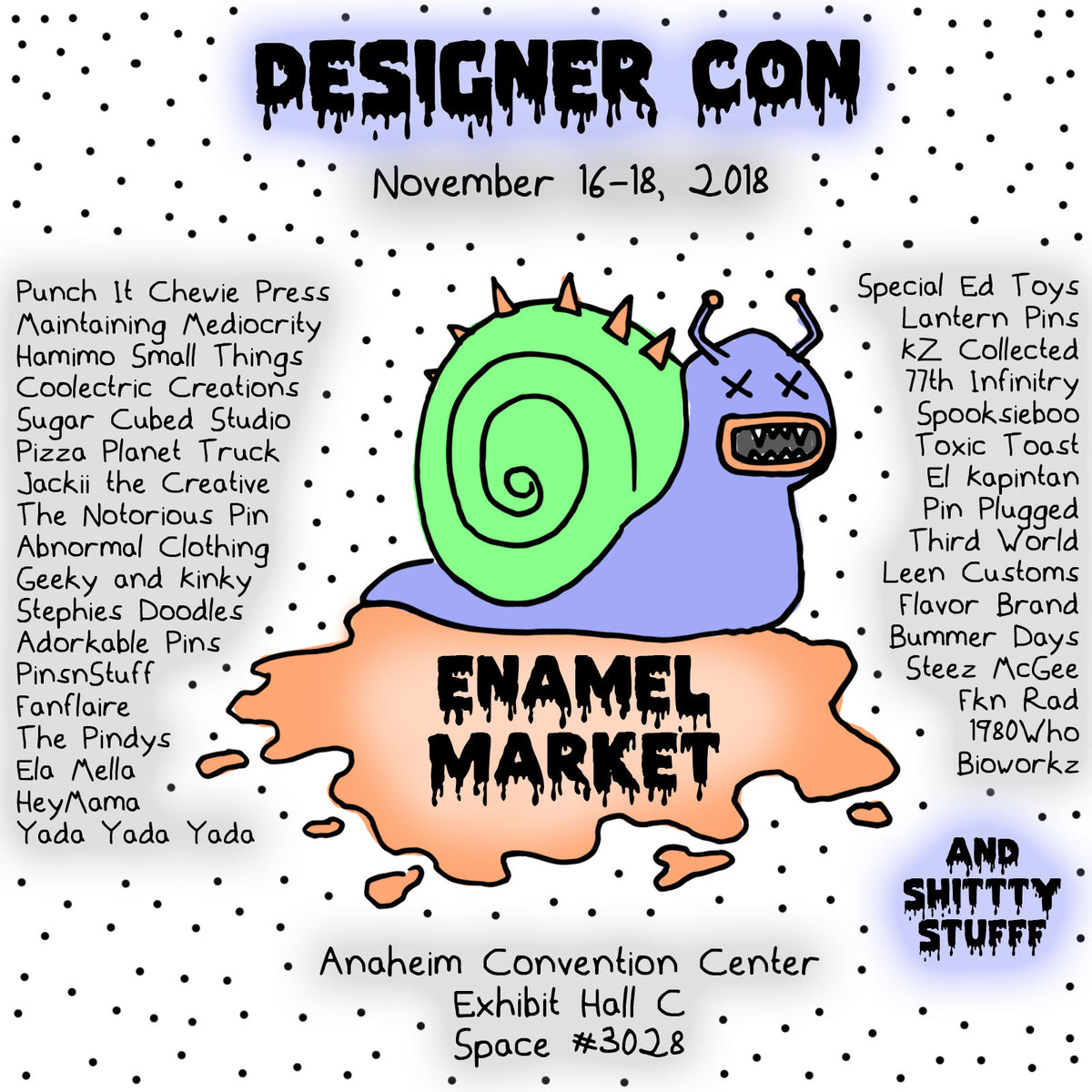 NOV 16-18, 2018 // DESIGNER CON