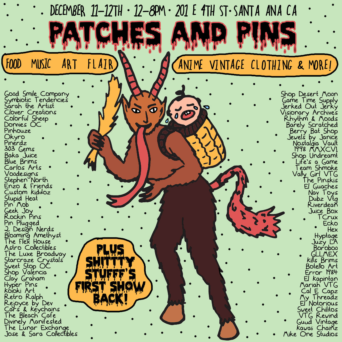 DEC 11-12, 2021 // PATCHES & PINS EXPO