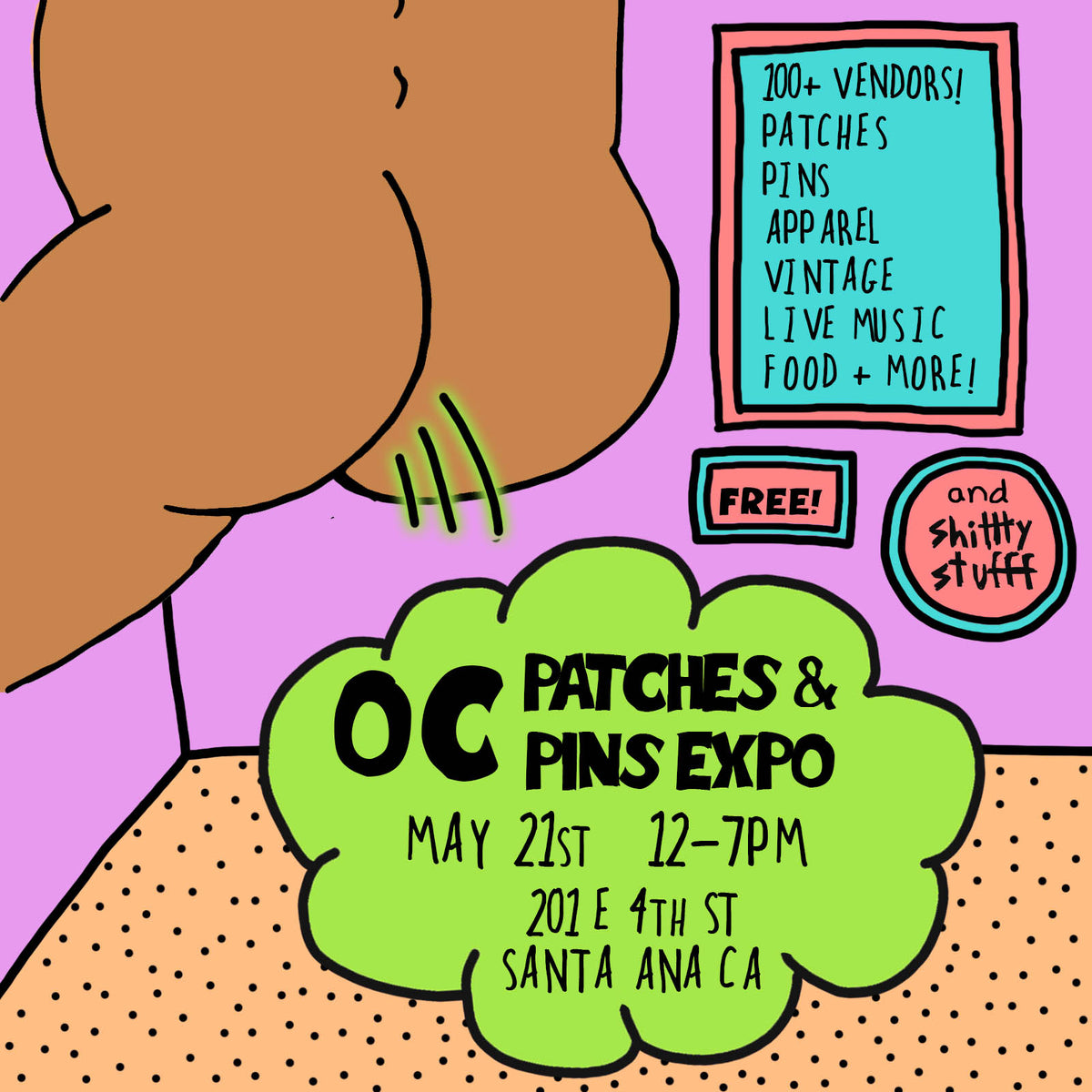 MAY 21, 2022 // PATCHES & PINS EXPO