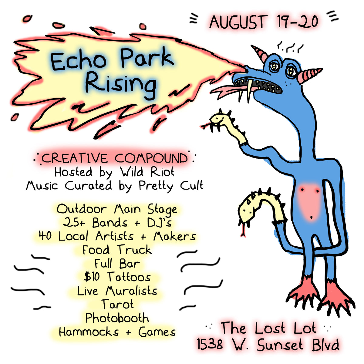 AUGUST 19-20, 2017 // ECHO PARK RISING