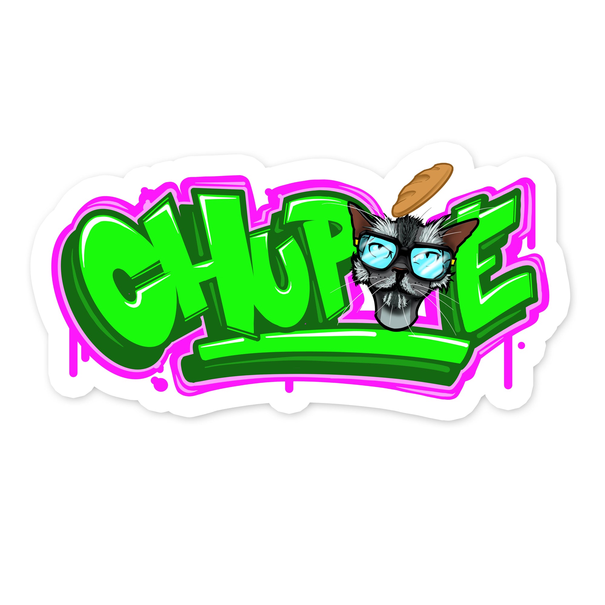 Chupie Graffiti Sticker