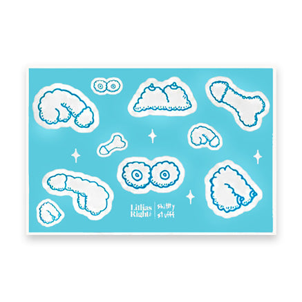 Lillias Right | Cloudy Day Sticker Sheet