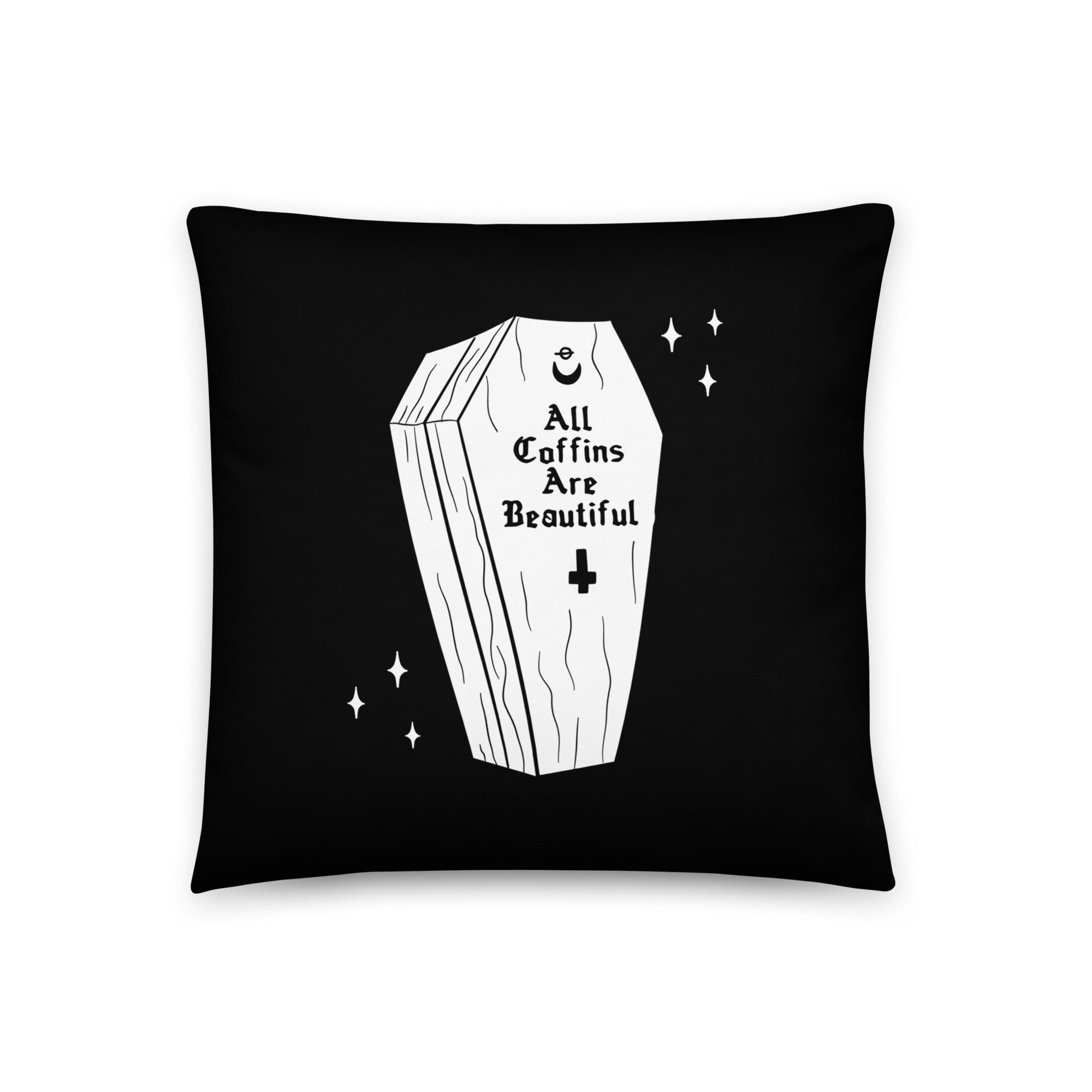 All Coffins Are Beautiful Pillow