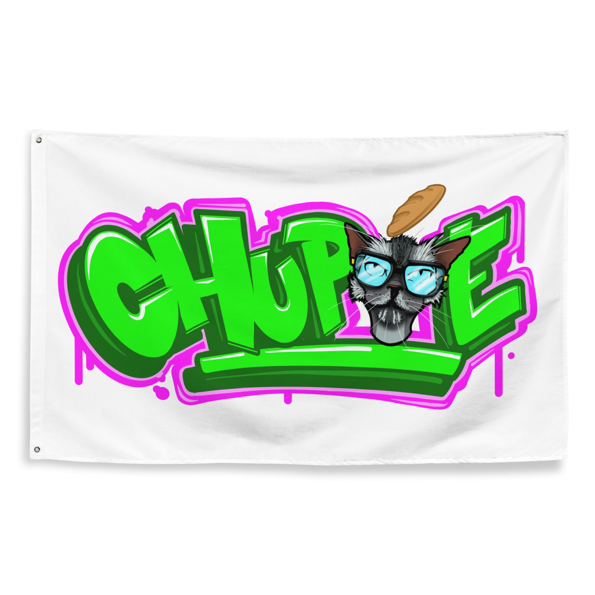 Chupie Graffiti Flag