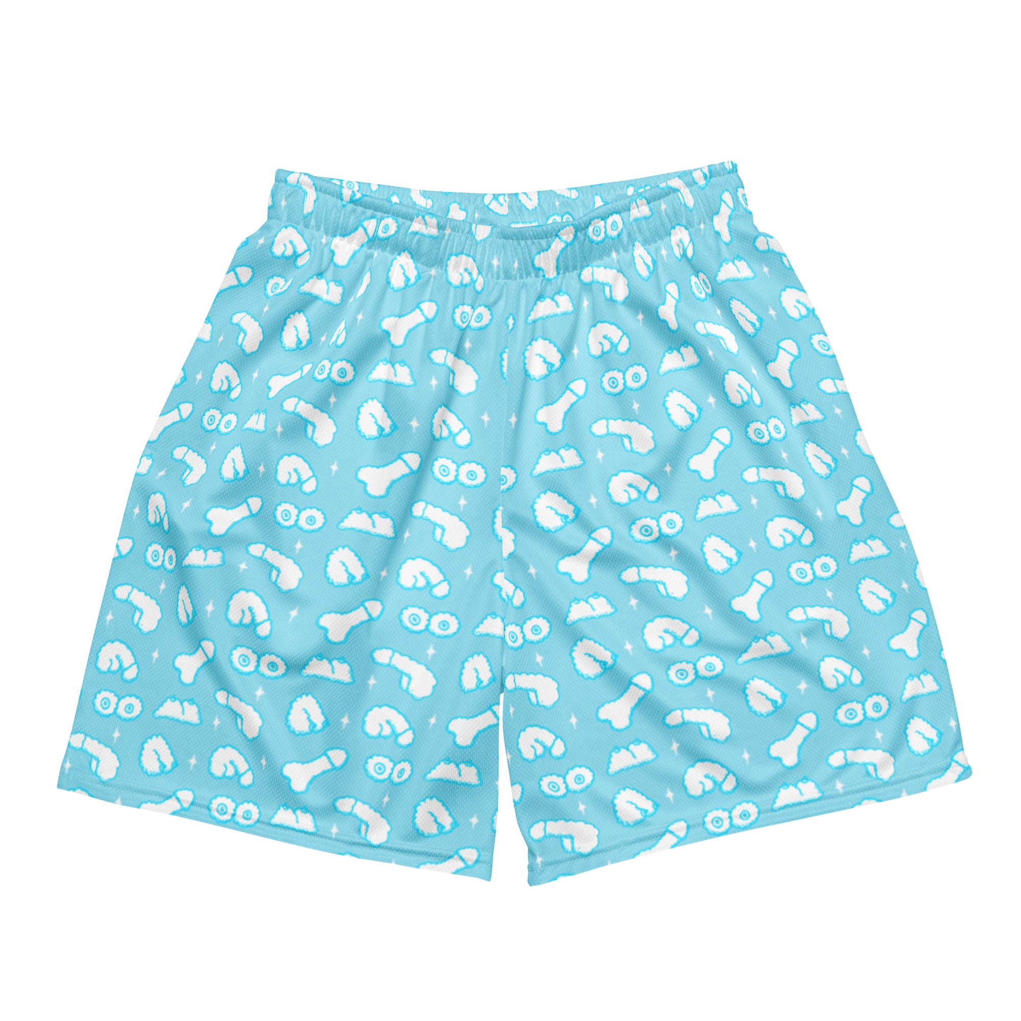 Lillias Right | Cloudy Day Unisex Mesh Shorts