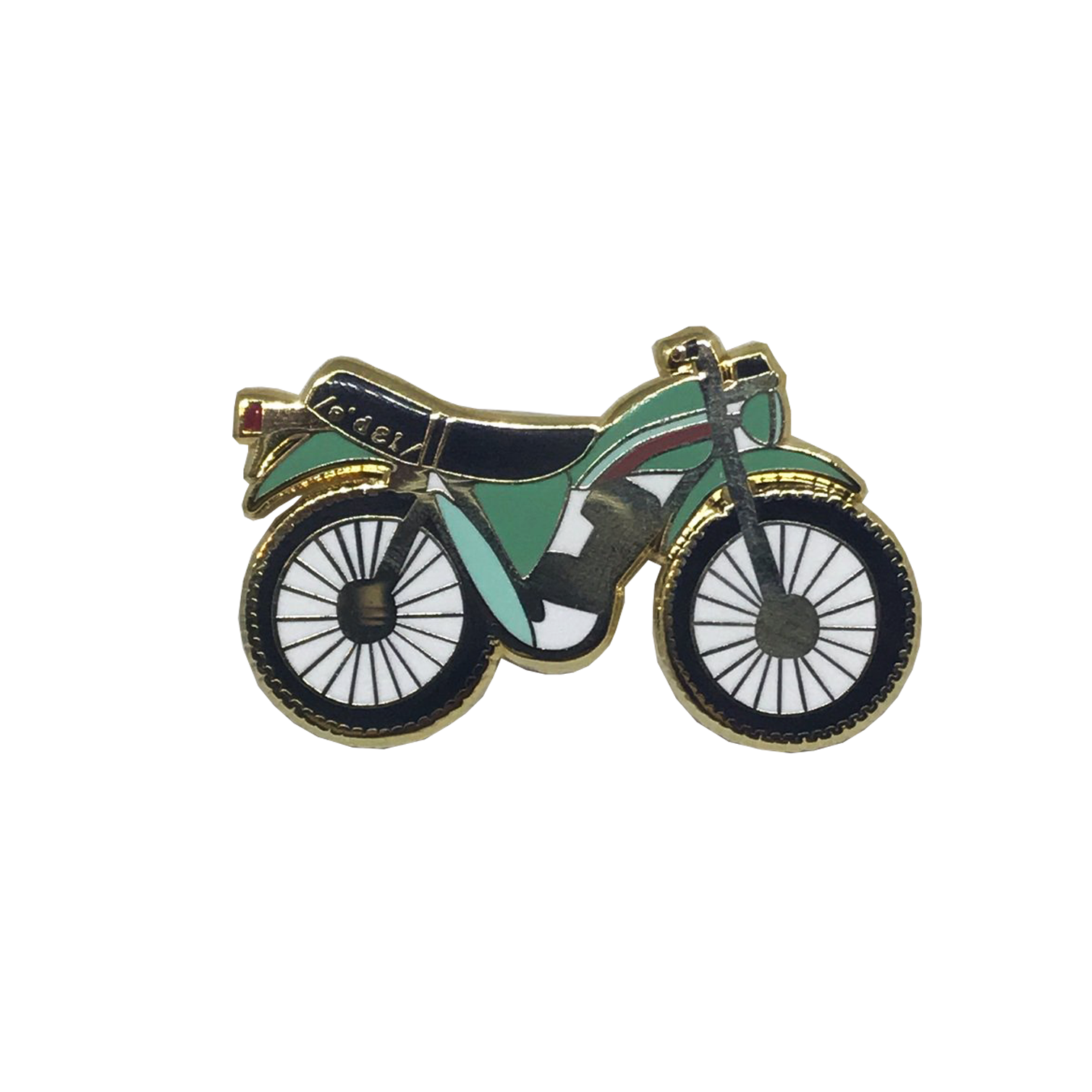 Psychedelic Moto Pin