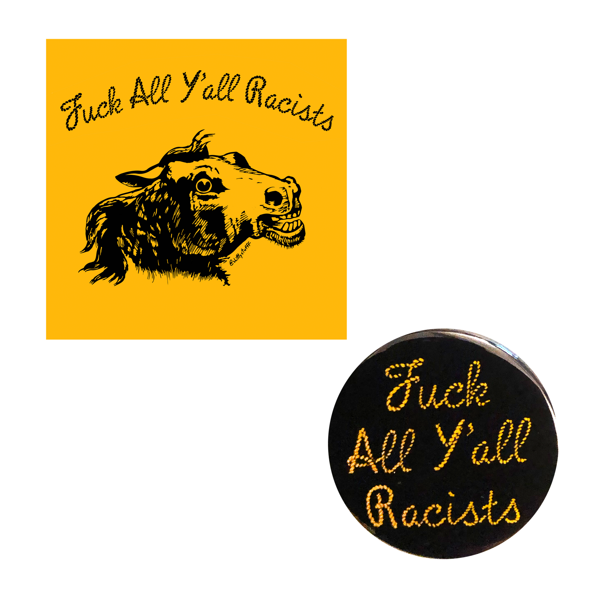 FAY Racists Button