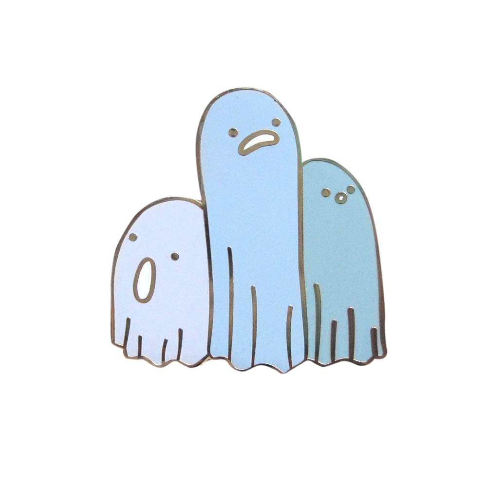 Three Ghosts Pin