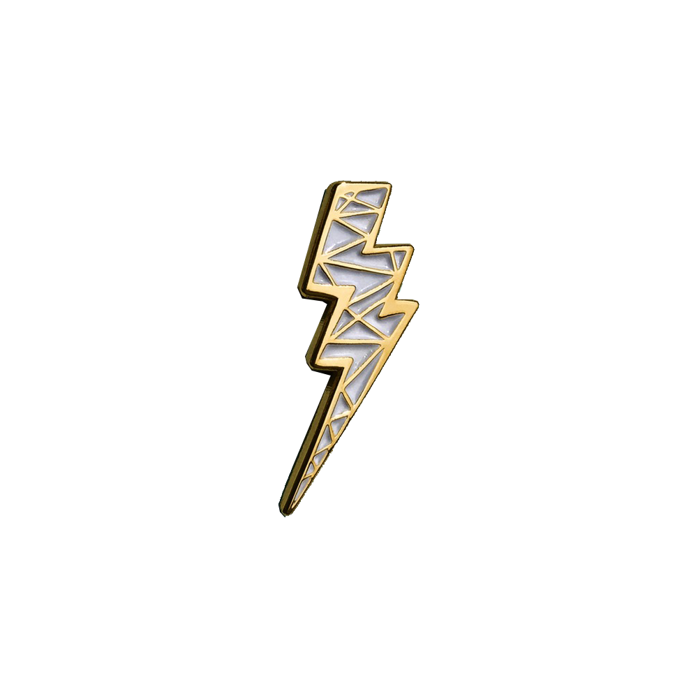 Lightning Strikes Pin