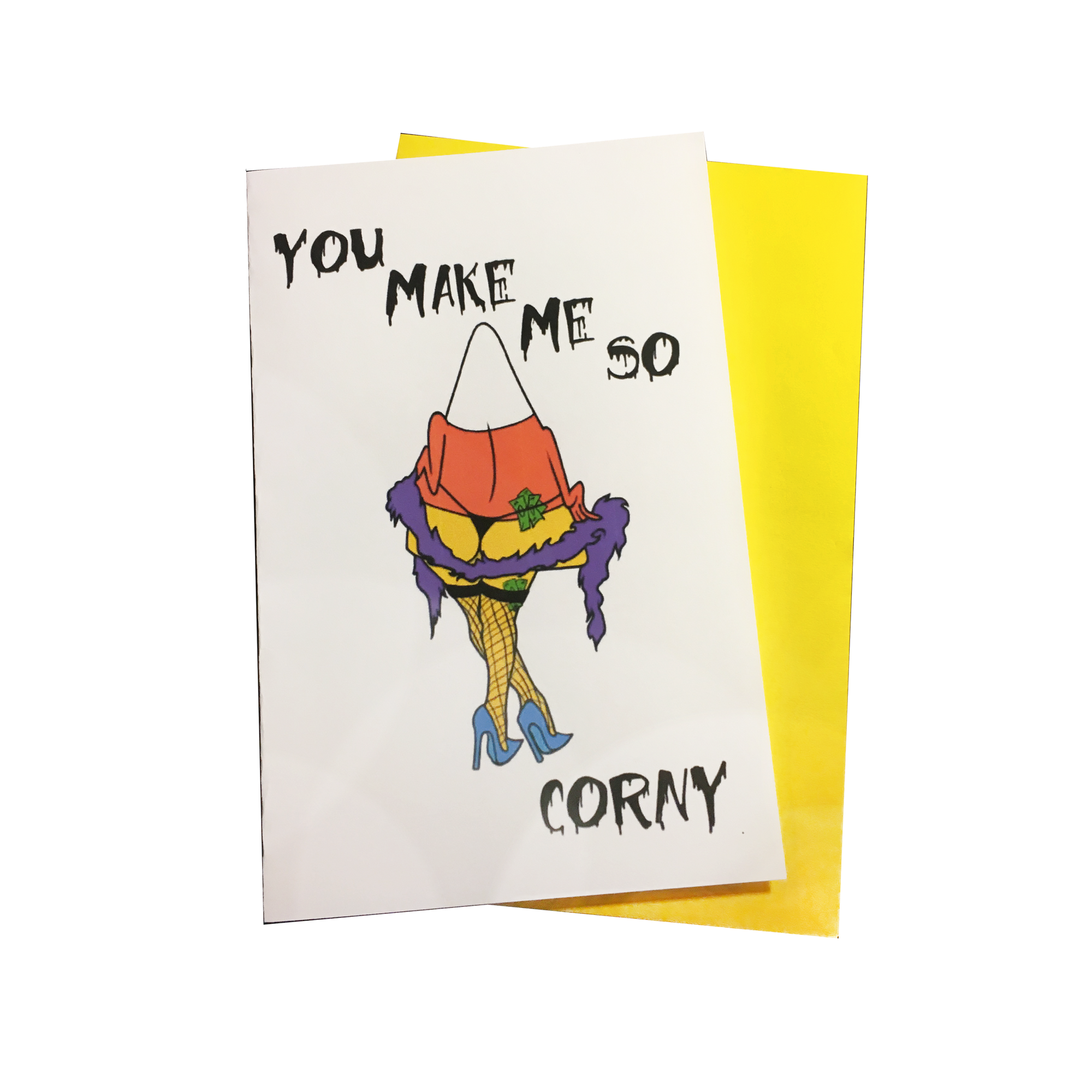 Corny Queen Card