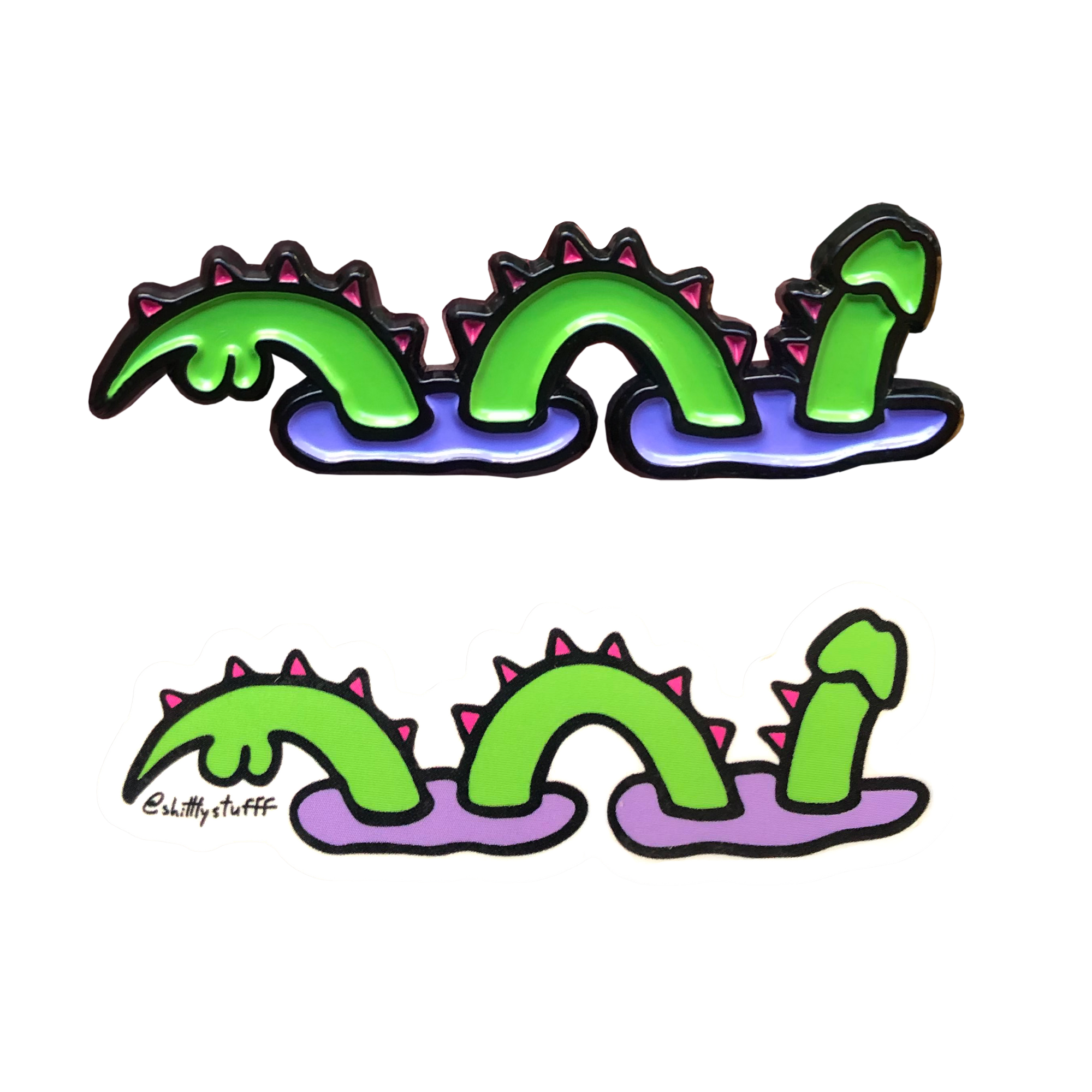 C*ck Ness Monster Sticker