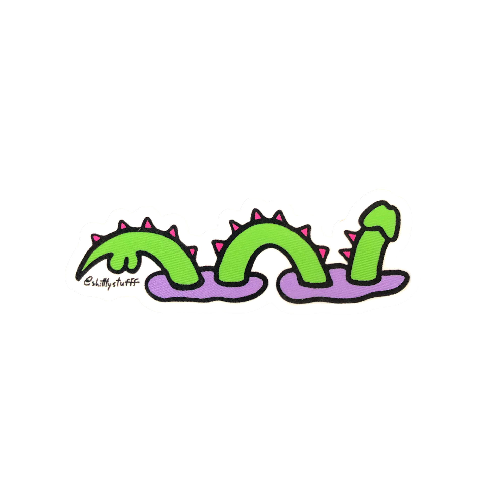 C*ck Ness Monster Sticker