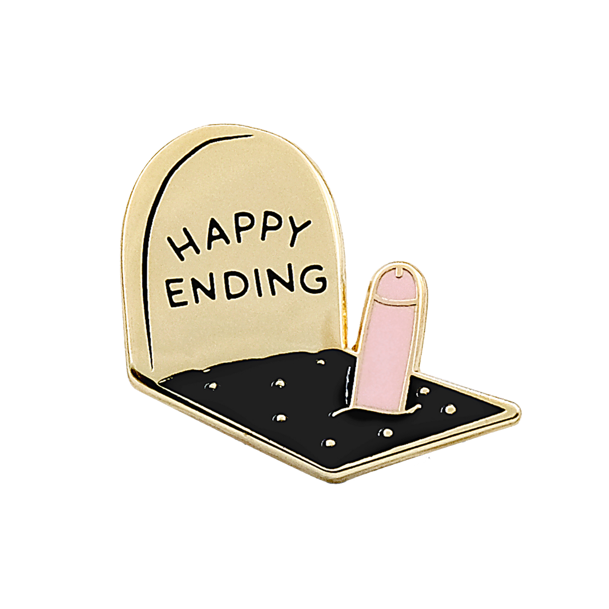 Happy Endings Pin