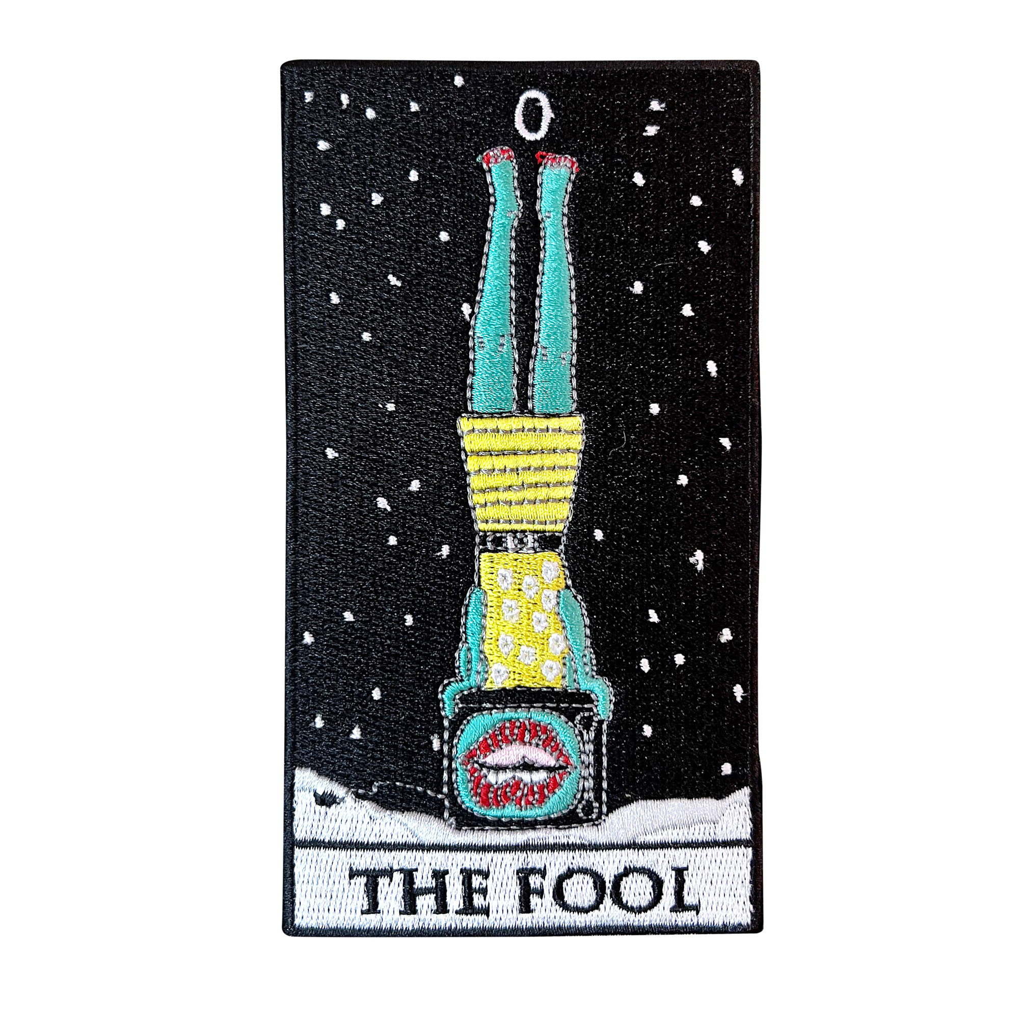 The Fool Tarot Card Embroidered Patch