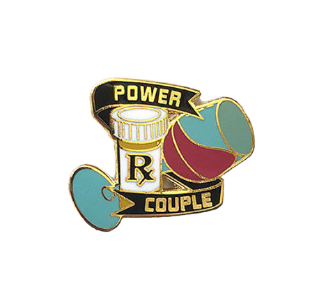 Power Couple Pin