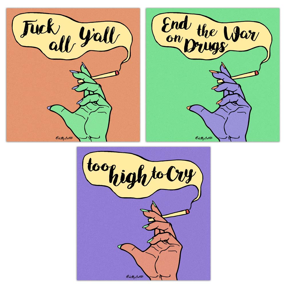 Stoned Sticker Pack