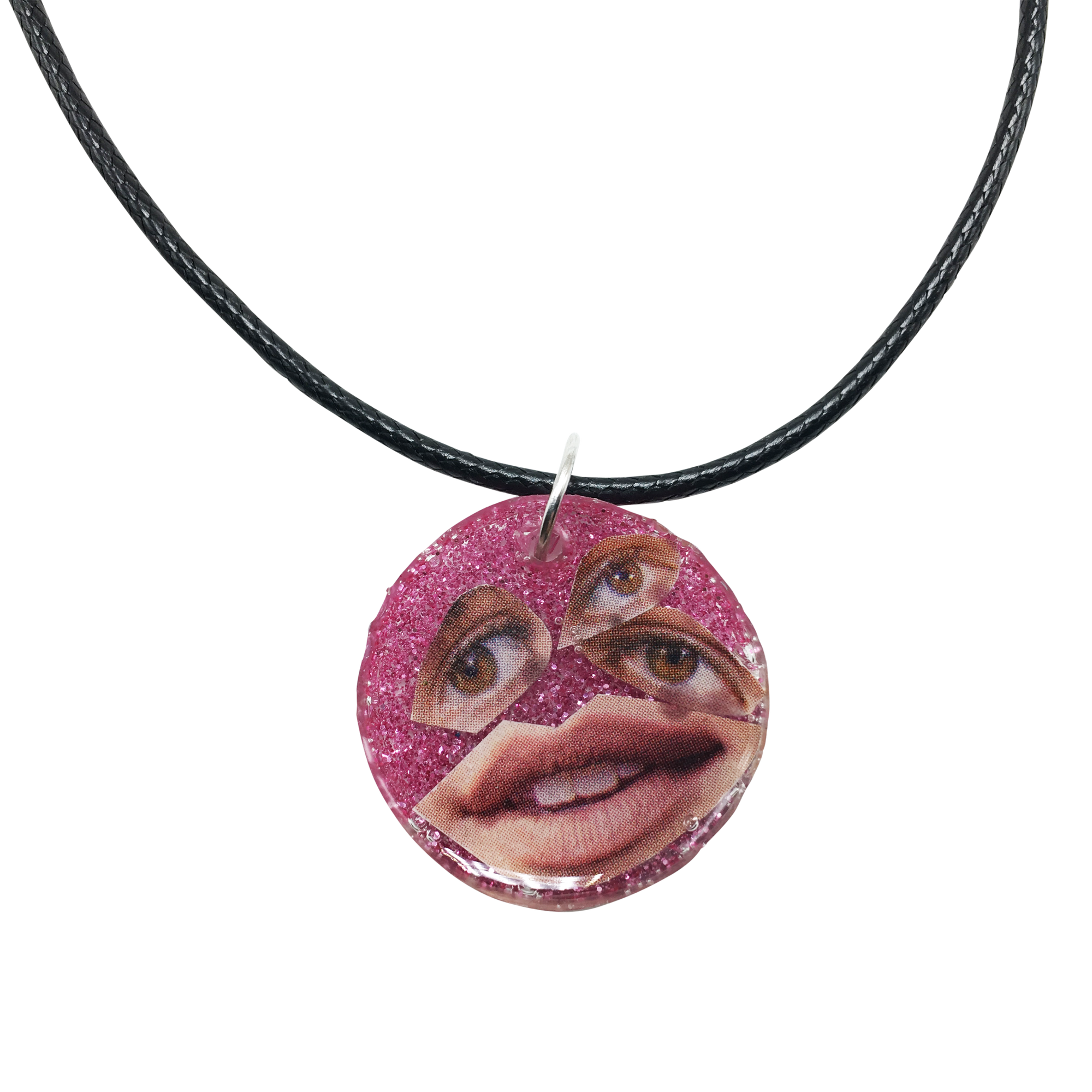 Art Collage Necklaces