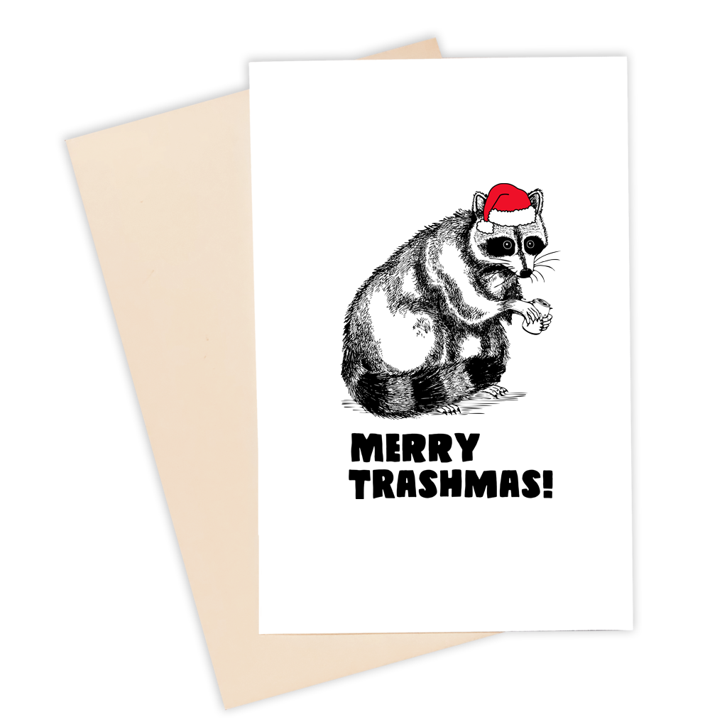 Merry Trashmas Card
