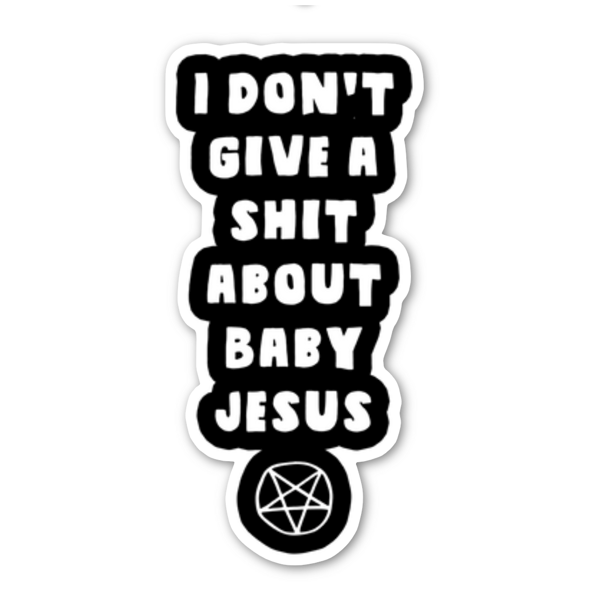 Baby Jesus Sticker