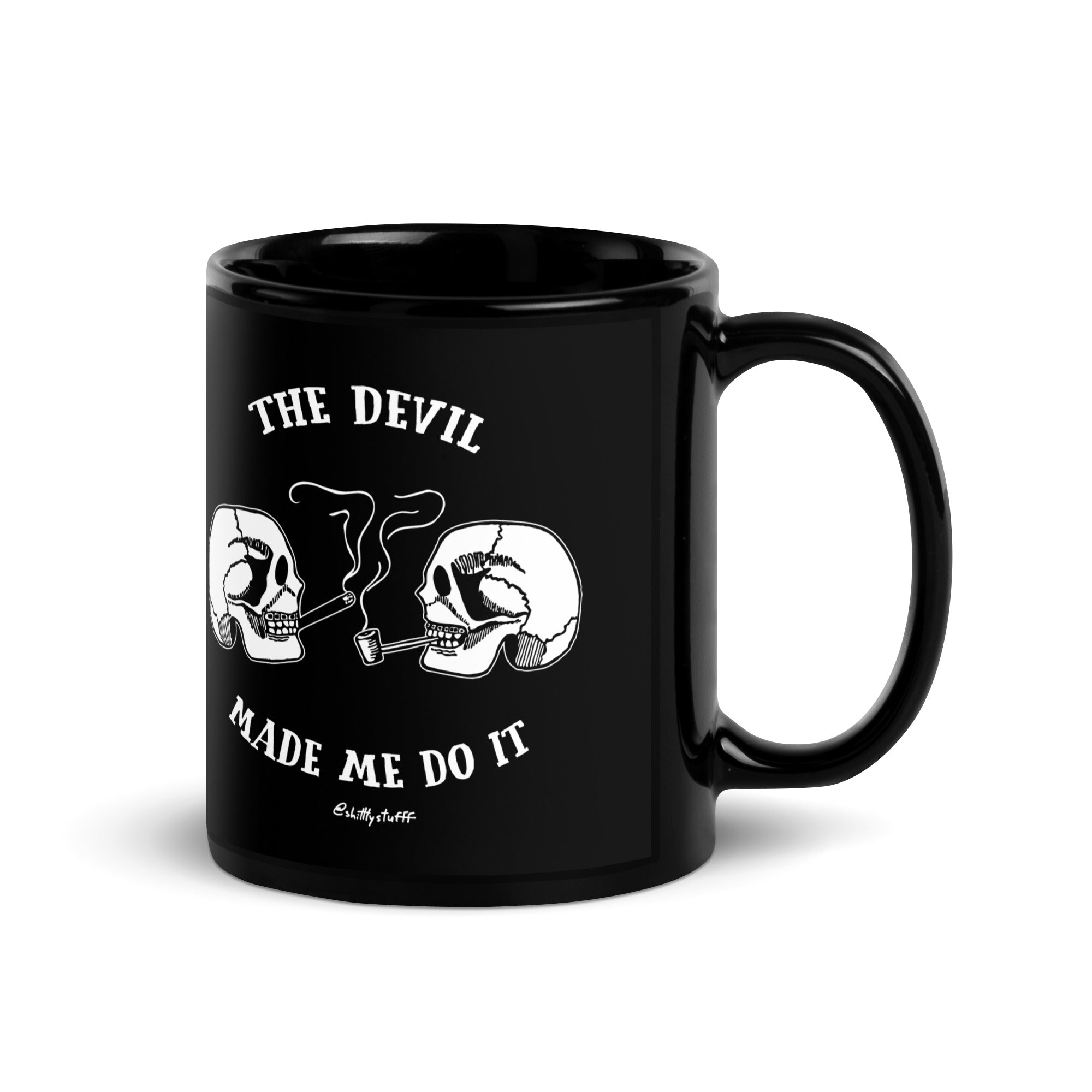 The Devil Made Me Do It Mug