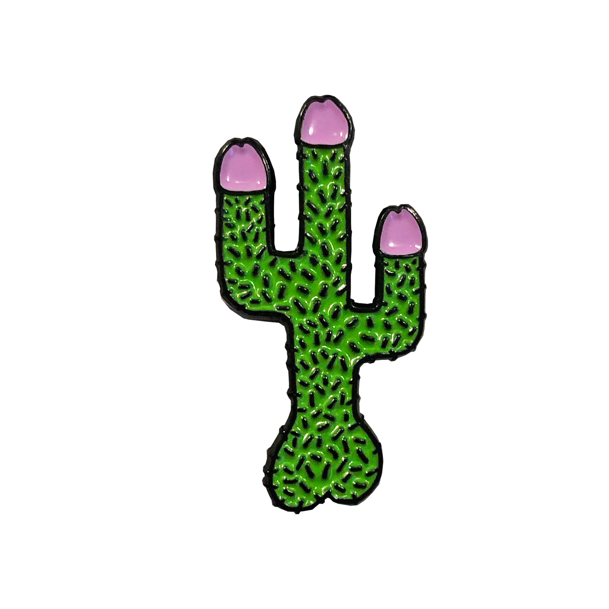 Funny Cactus Pin
