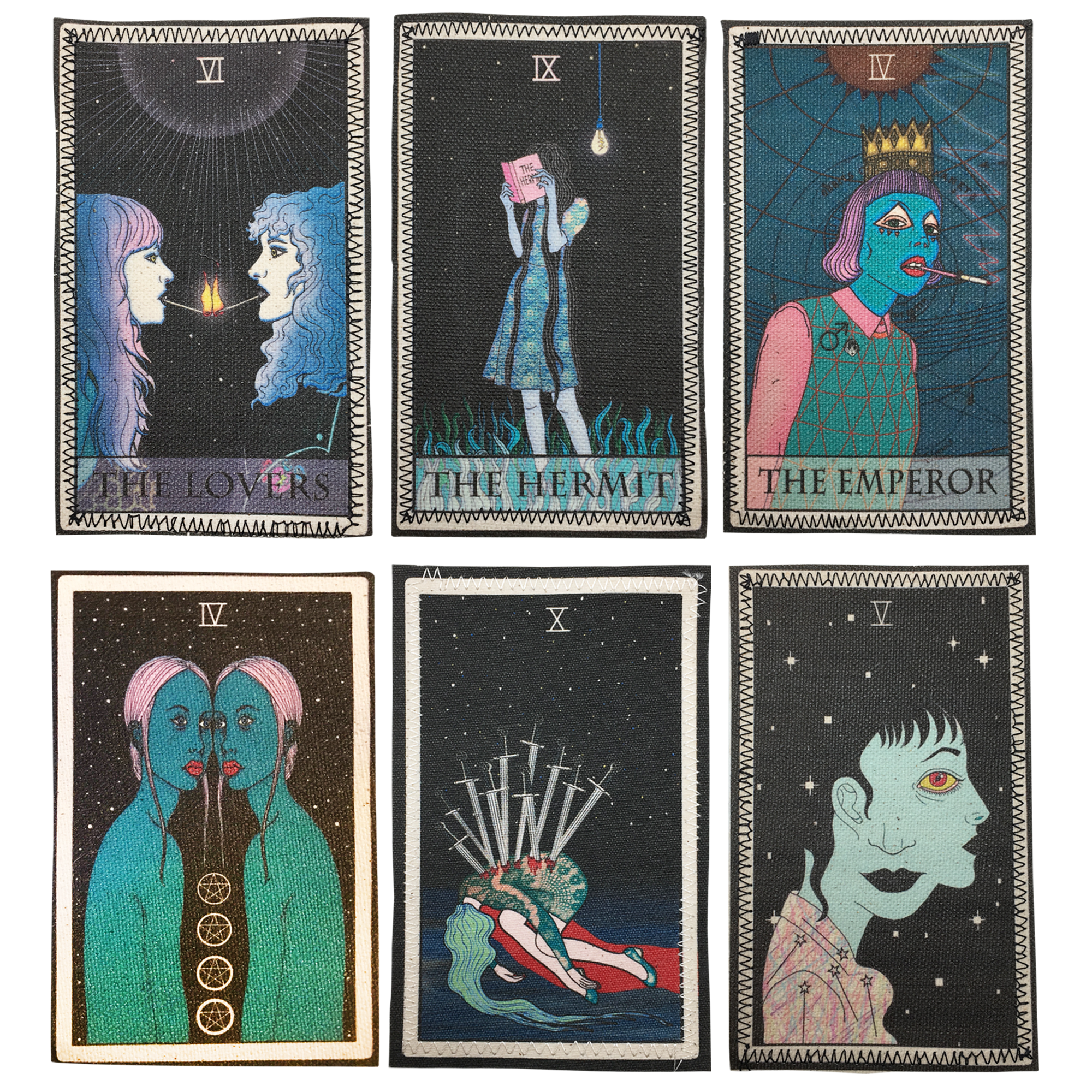 Tarot Card Canvas Patches (25+ Designs!)