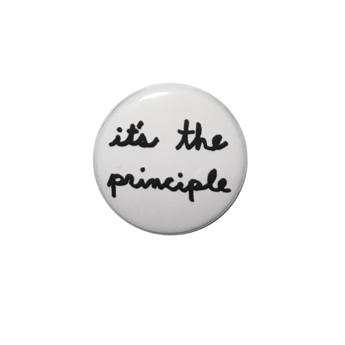 It's the Principle Button