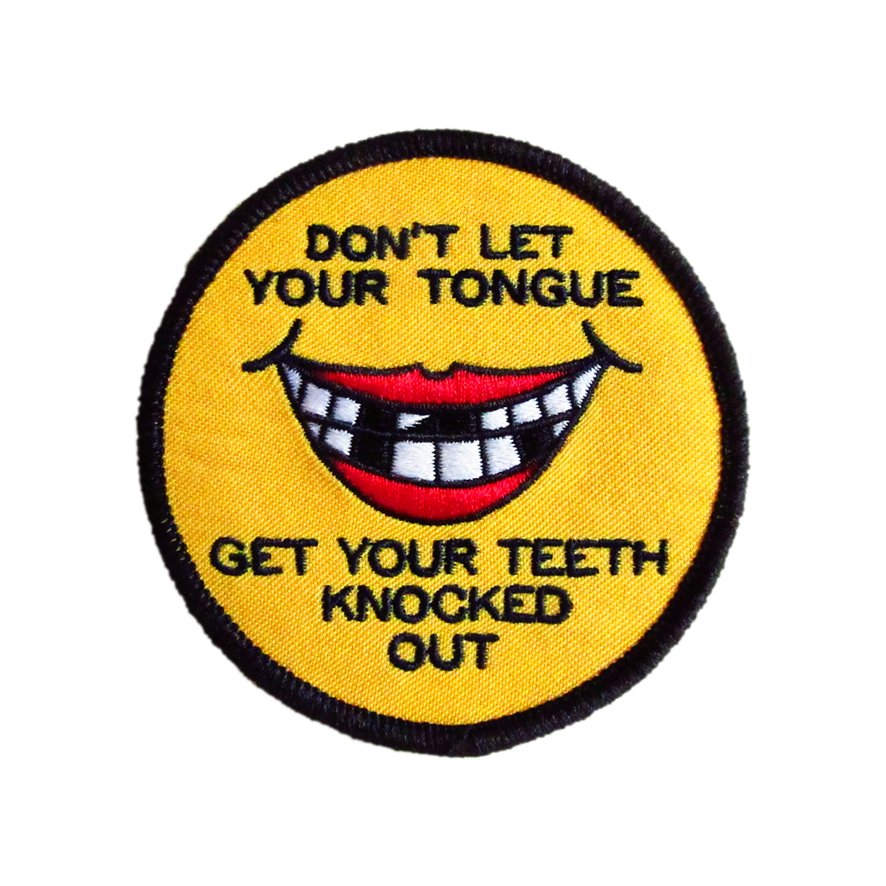 Watch Your Mouth Patch