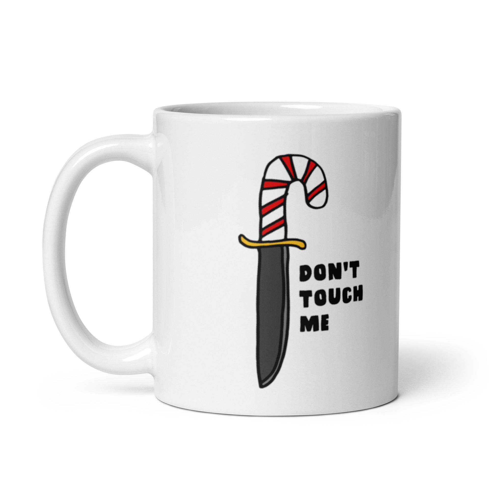 Don't Touch Me Holiday Mug