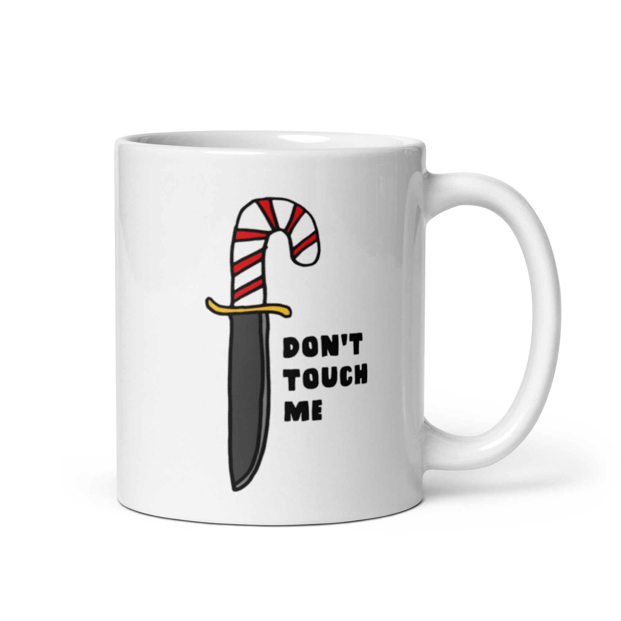 Don't Touch Me Holiday Mug