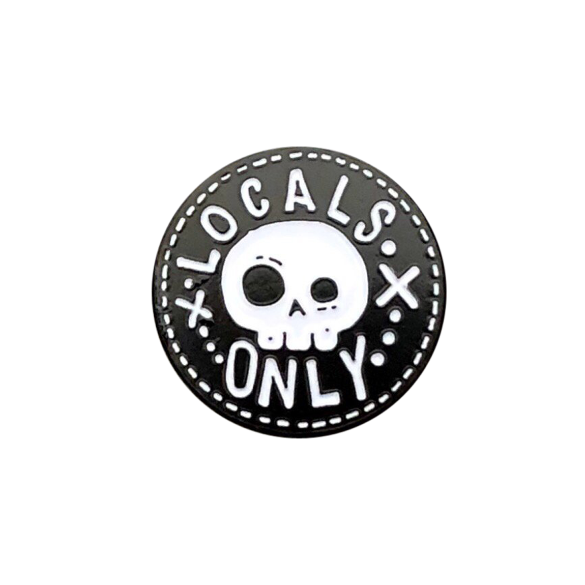 Locals Only Pin